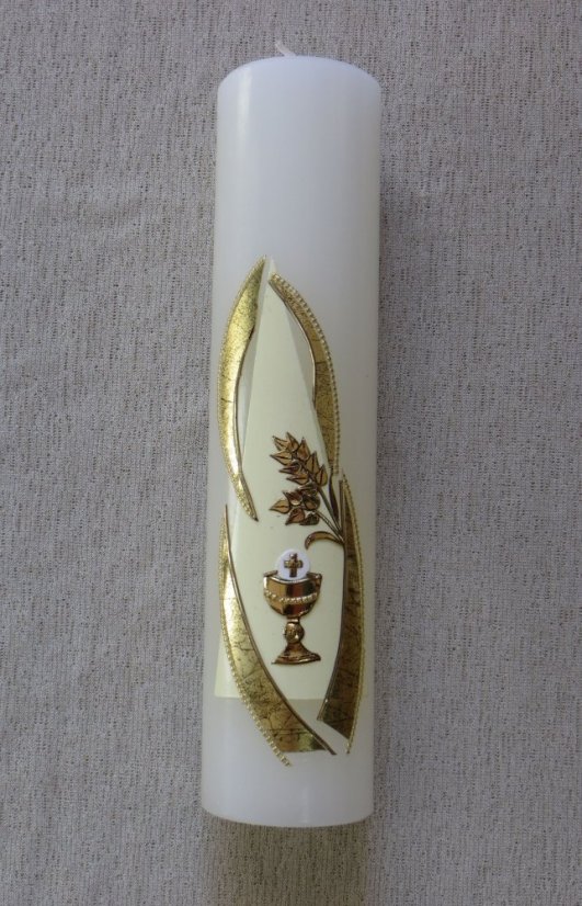 CM32 - Kalich a klasy - Velikost svící: vel. 5 rozměr 26 x 6,5 cm