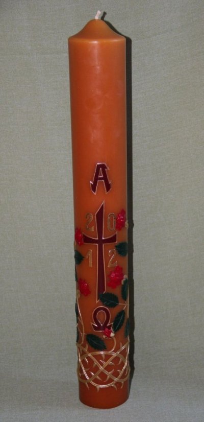 C23p - Růže zelené - Velikost paškálu: 2 kg rozměr 75 x 7 cm