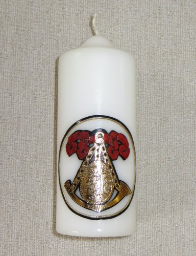 M01 - Znak Řádu sv. Huberta - Velikost svící: vel. 5 rozměr 26 x 6,5 cm
