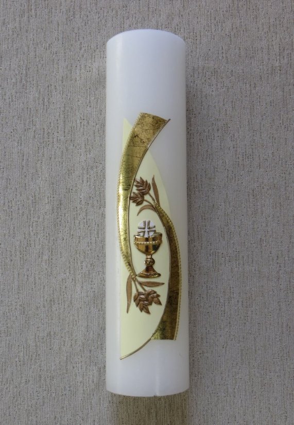 CM31 - Kalich a klasy - Velikost svící: vel. 6 rozměr 29 x 6,5 cm