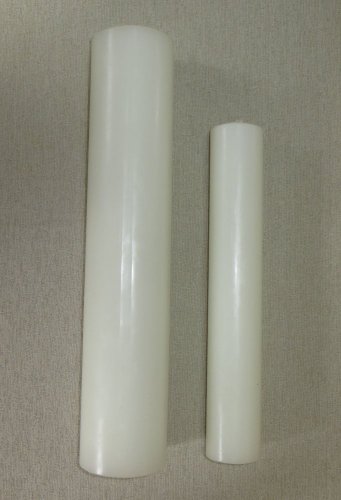 HSb - Svíce holá vosková bílá - Velikost svící: HS11b rozměr 50 x 5 cm